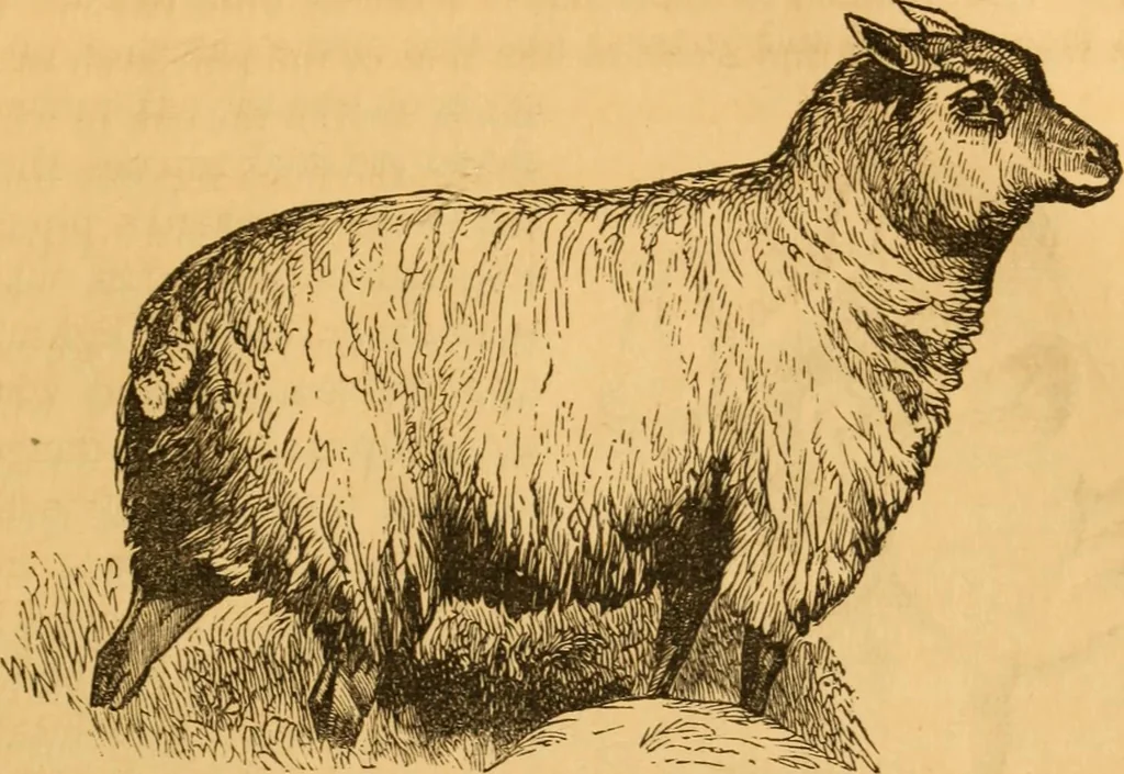 An illustration from Comparative physiognomy; or, Resemblances between men and animals, 1852, leaf 316