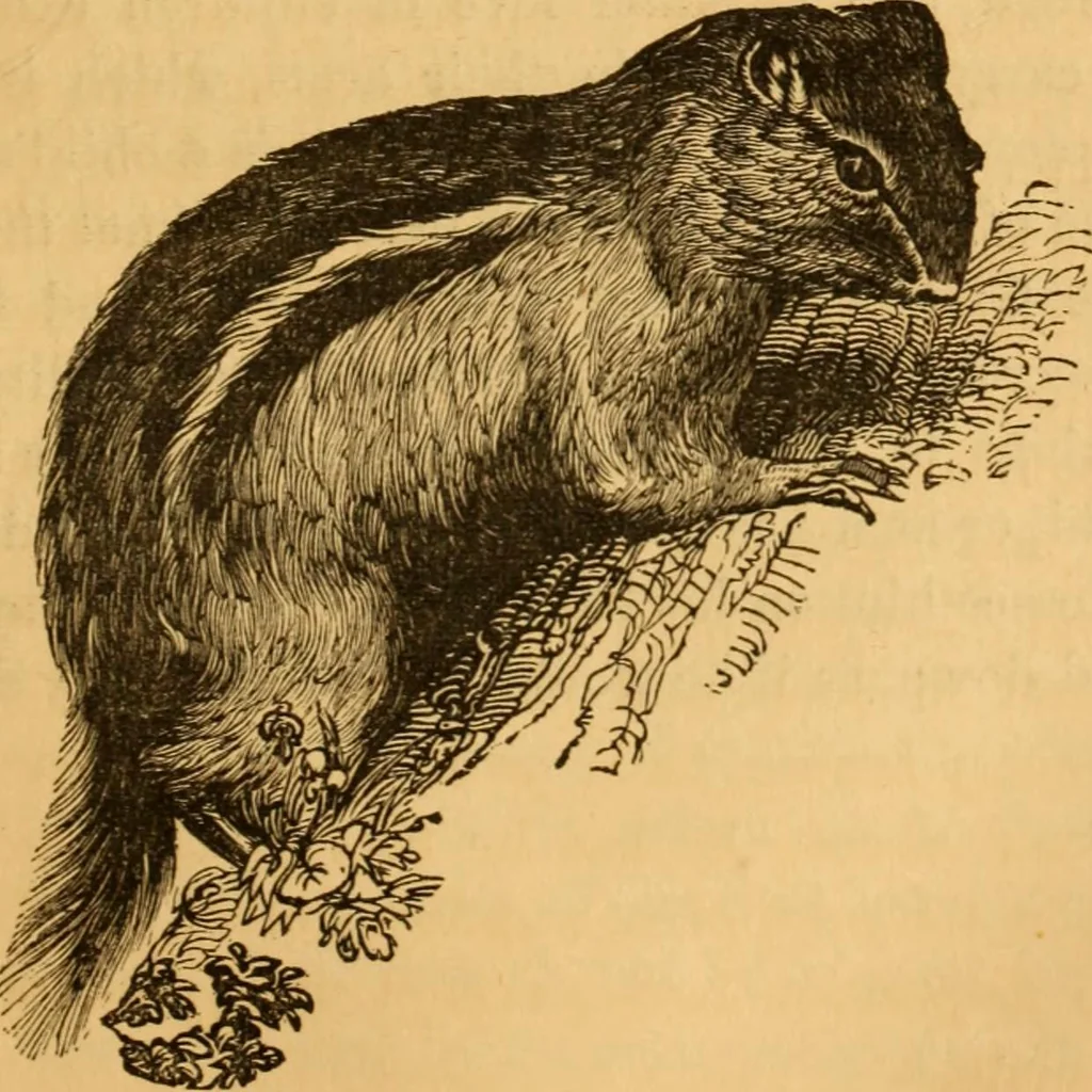 An illustration from Comparative physiognomy; or, Resemblances between men and animals, 1852, leaf 76