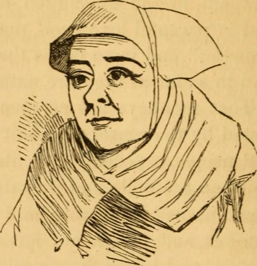 An illustration from Comparative physiognomy; or, Resemblances between men and animals, 1852, leaf 83