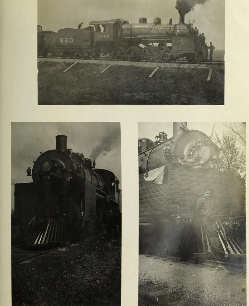 An illustration from Comparative tests of Illinois Central Railroad locomotives No. 920 and No. 940, 1909, leaf 40