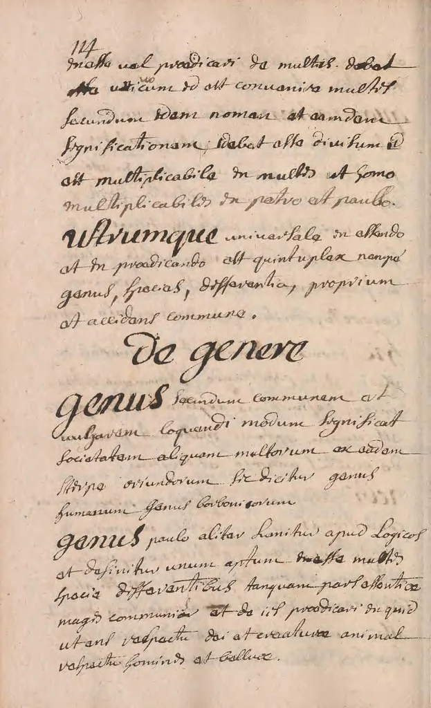 An illustration from Compendiaria ad universam ph[ilosoph]iam introductio [manuscript], 1696, leaf 118