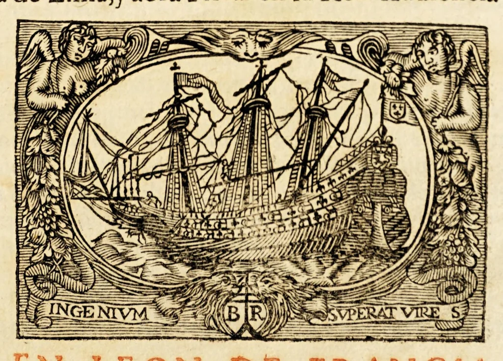 An illustration from Compendio de las tres gracias de la santa cruzada, : subsidio, y escusado, que Su Santidad concede a la sacra catolica real magd. del rey don Felipe III. nuestro señor, para gastos de la guerra contra infieles, y la pratica dellas, assi en el consejo, como en los iuzgados de los subdelegados., 1672, leaf 9