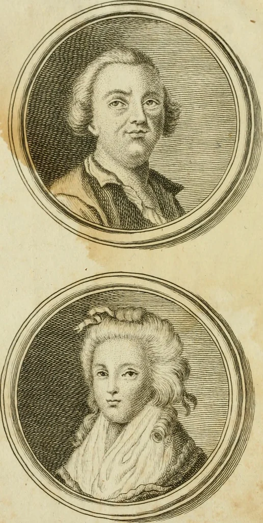 An illustration from Compendio della vita, e delle gesta di Giuseppe Balsamo, denominato il conte Cagliostro, che si è estratto dal processo contro di lui formato in Roma l'anno 1790. E che può servire di scorta per conoscere l'indole della setta de' Liberi muratori, 1791, leaf 7