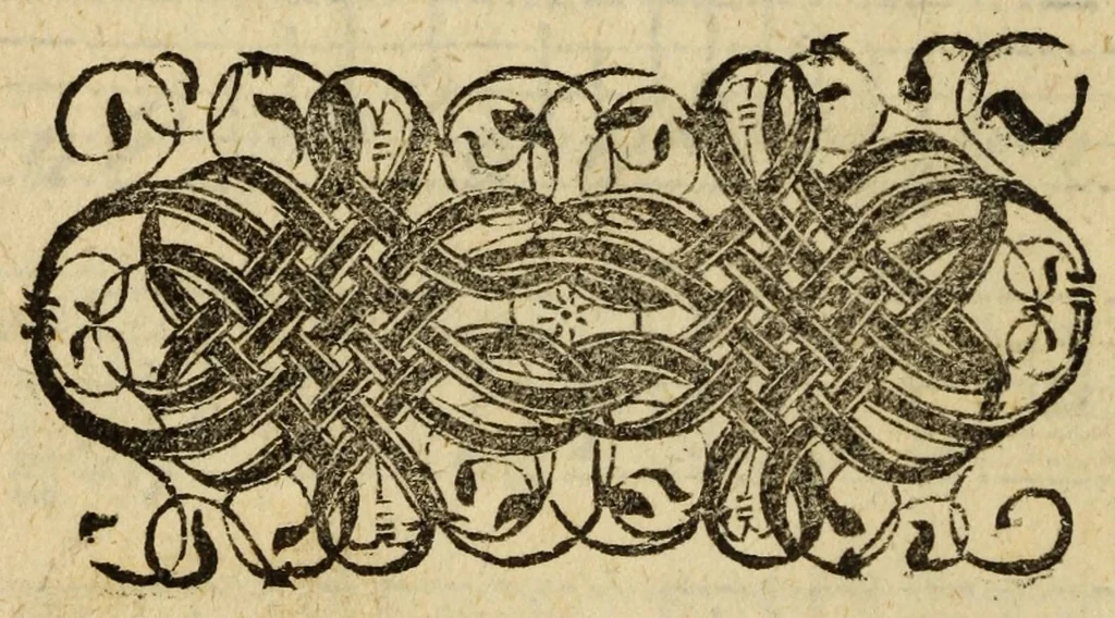 An illustration from Compendiolvm mvsicae pro incipientibvs, 1573, leaf 38