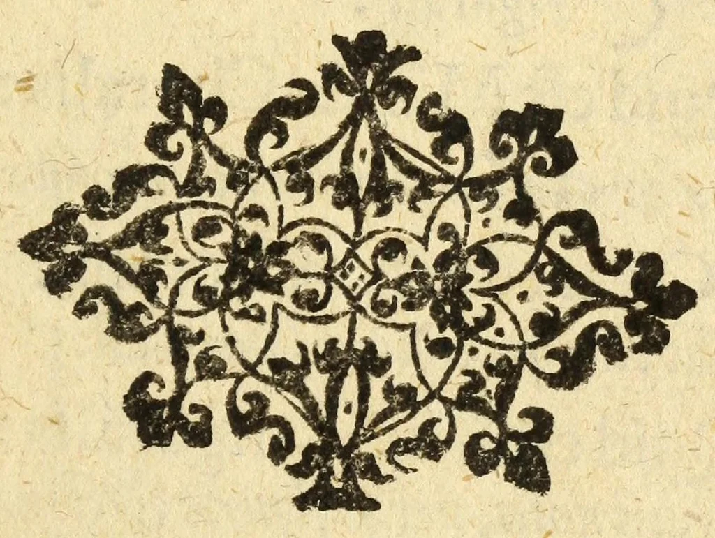 An illustration from Compendiolvm mvsicae pro incipientibvs, 1573, leaf 39