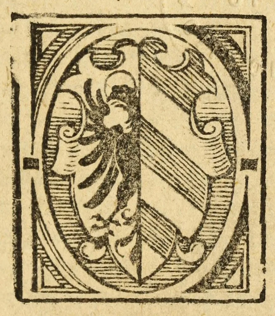 An illustration from Compendiolvm mvsicae pro incipientibvs, 1573, leaf 7
