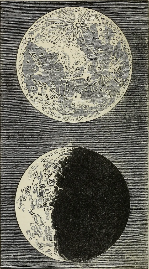 An illustration from A compendium of astronomy;, 1855, leaf 127