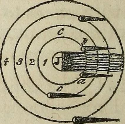An illustration from A compendium of astronomy;, 1855, leaf 205