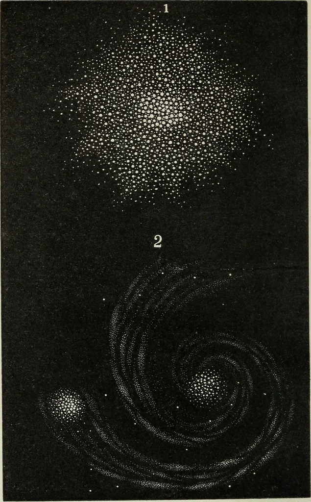 An illustration from A compendium of astronomy;, 1855, leaf 5