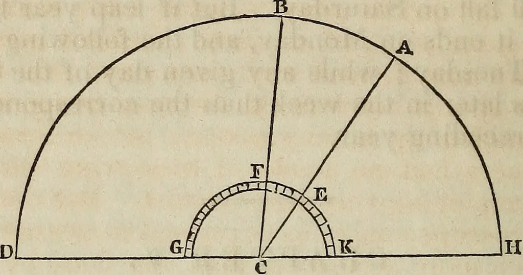 An illustration from A compendium of astronomy;, 1855, leaf 65