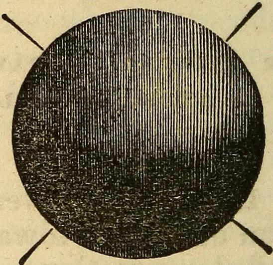 An illustration from A compendium of astronomy; containing the elements of the science, familiarly explained and illustrated, with the latest discoveries. Adapted to the use of schools and academies, and of the general reader, 1850, leaf 105