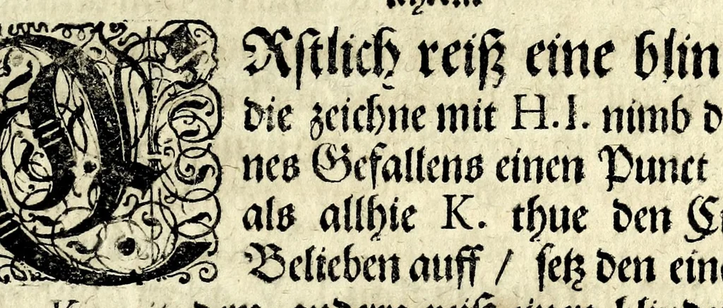 An illustration from Compendium sciotericorum : das ist, Eine kurtze und einfältige, doch gründliche Beschreibung, wie man nicht allein die vier Haupt-sondern auch alle schräge Sonnen-Uhren, mit behendem Vortheil und ungerucktem Circul verzeichnen und auffreissen soll : zu gefallen den jenigen, so gern mit Sonnen-Uhren umbgehen, und doch alle weitläufftige Circulierung überhaben seyn möchten, auch zufortpflantzung diser edlen, schönen und nutzlichen Kunst, 1661, leaf 11