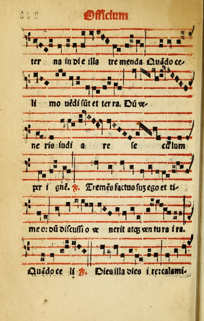 An illustration from Compendiu musices confectu ad faciliore instructione cantum chorale discentiu : necno ad introductione huius libelli: qui Catorinus intitulatur: omnibus diuino cultui deditis p[er]putilis necessarius: vt in tabula hic immediate sequeti latius apparet, 1513, leaf 228
