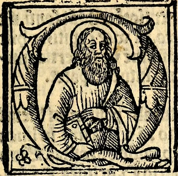 An illustration from Compendiu musices confectu ad faciliore instructione cantum chorale discentiu: necnõ ad introductione huius libelli: qui Cãtorinus intitulatur: omnibus diuino cultui deditis p[er]putilis necessarius: vt in tabula hic immediate sequeti latius apparet, 1513, leaf 14