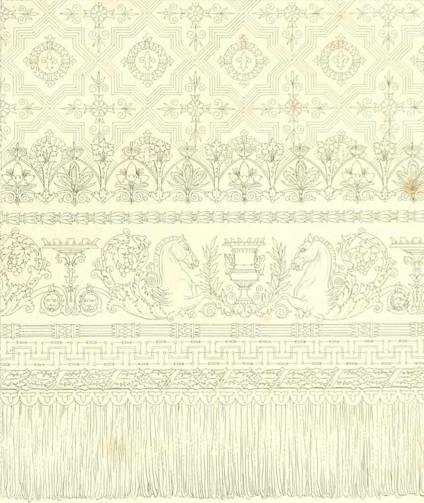 An illustration from A Compilation of splendid ornamental design from foreign works of recent production, 1835, leaf 18