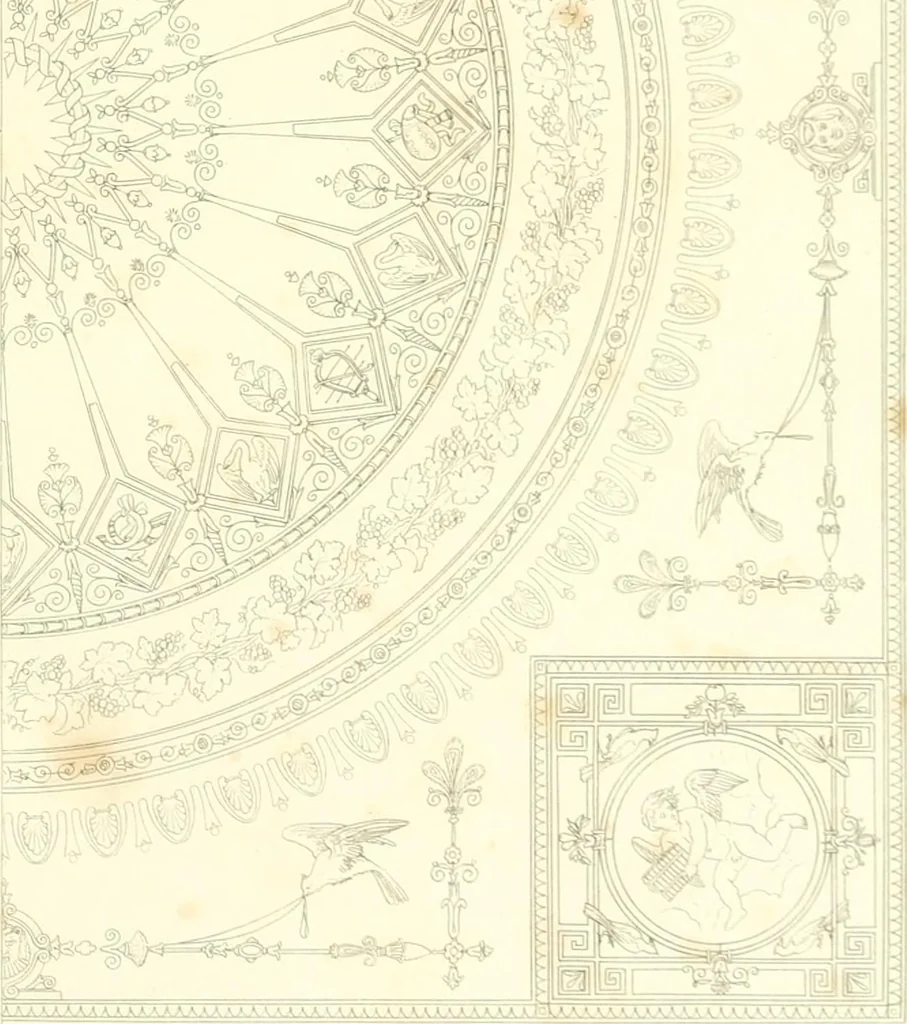 An illustration from A Compilation of splendid ornamental design from foreign works of recent production, 1835, leaf 20