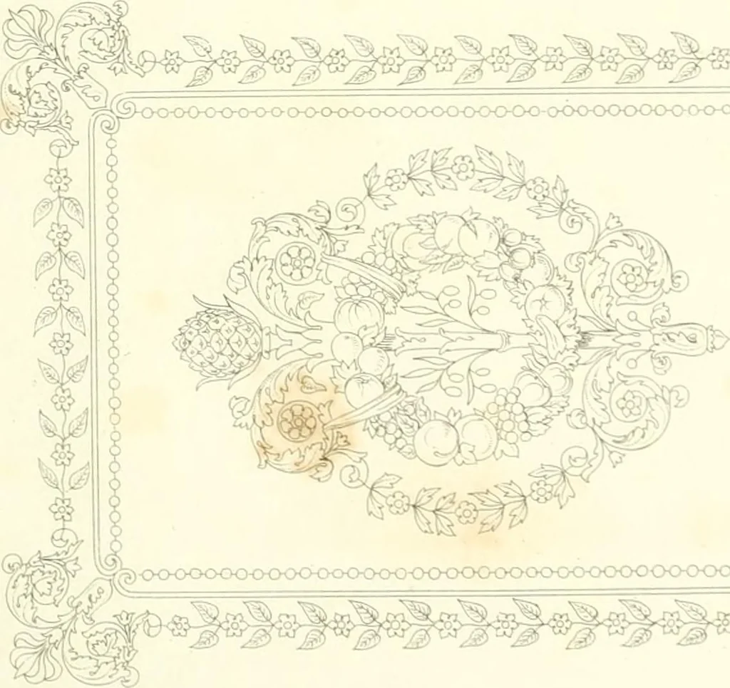 An illustration from A Compilation of splendid ornamental design from foreign works of recent production, 1835, leaf 22