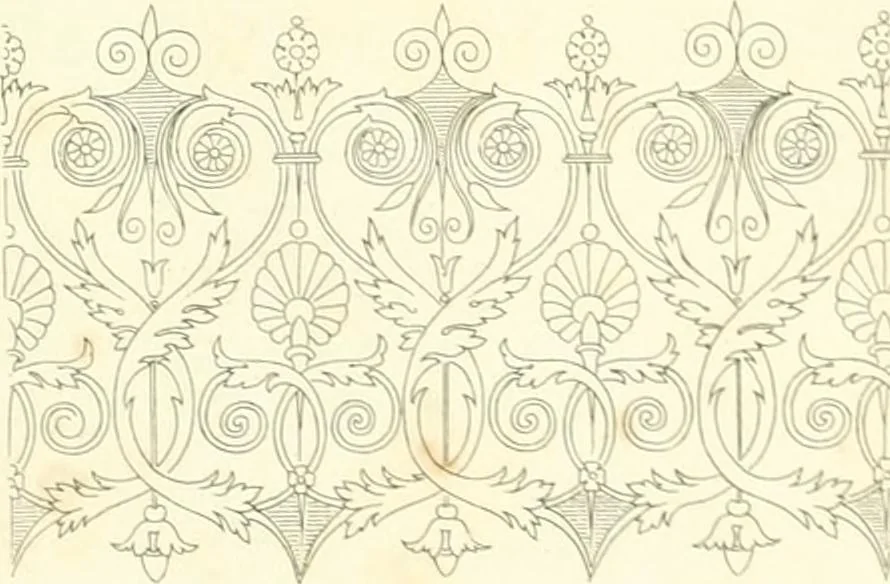 An illustration from A Compilation of splendid ornamental design from foreign works of recent production, 1835, leaf 30