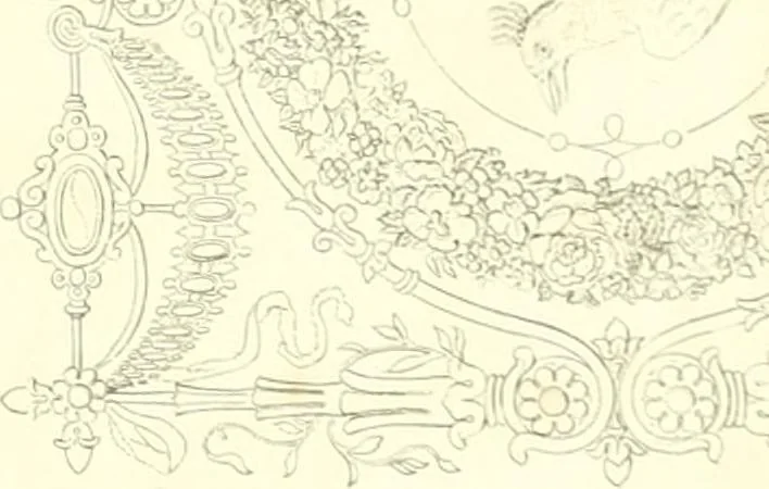 An illustration from A Compilation of splendid ornamental design from foreign works of recent production, 1835, leaf 38