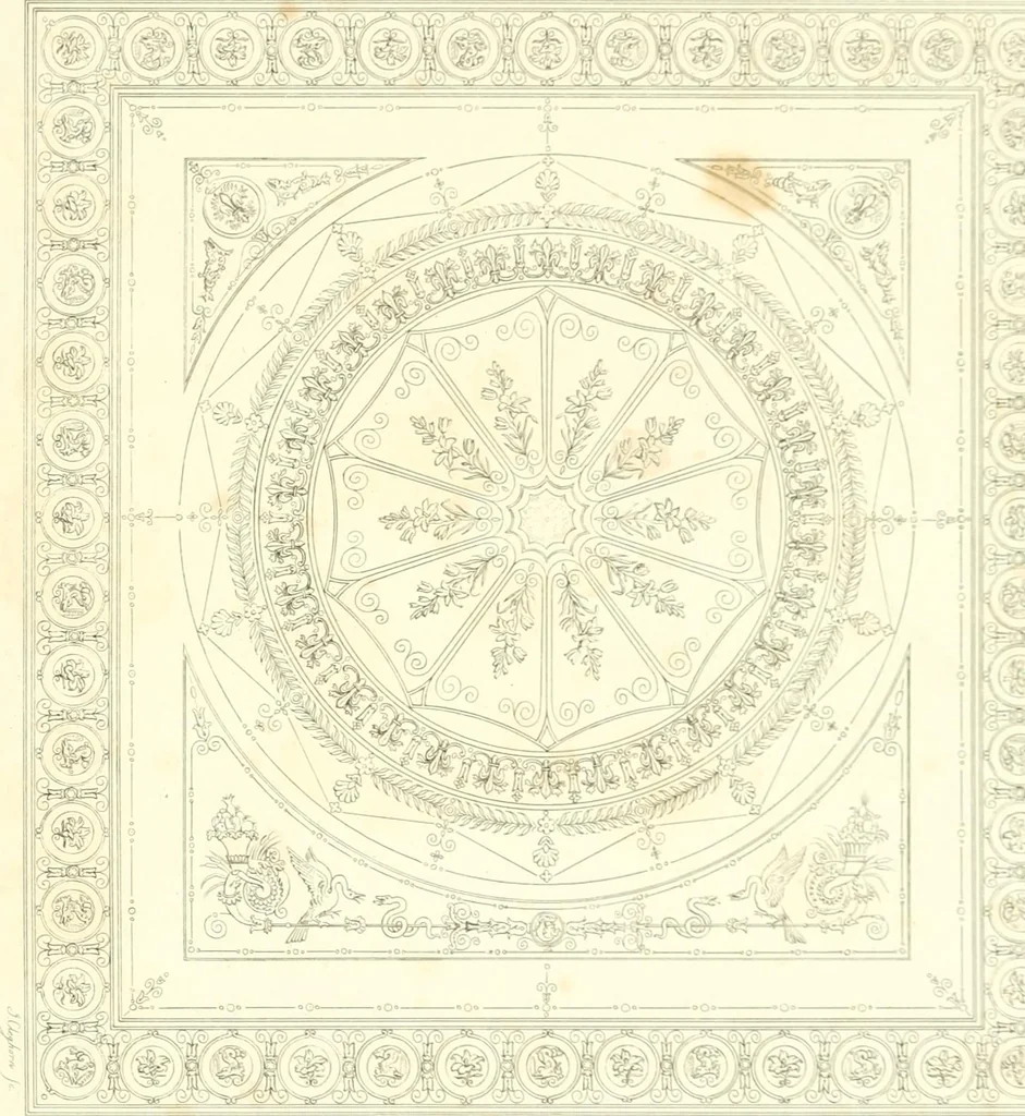 An illustration from A Compilation of splendid ornamental design from foreign works of recent production, 1835, leaf 40