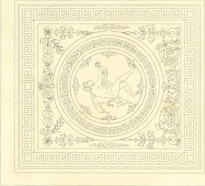 An illustration from A Compilation of splendid ornamental design from foreign works of recent production, 1835, leaf 44