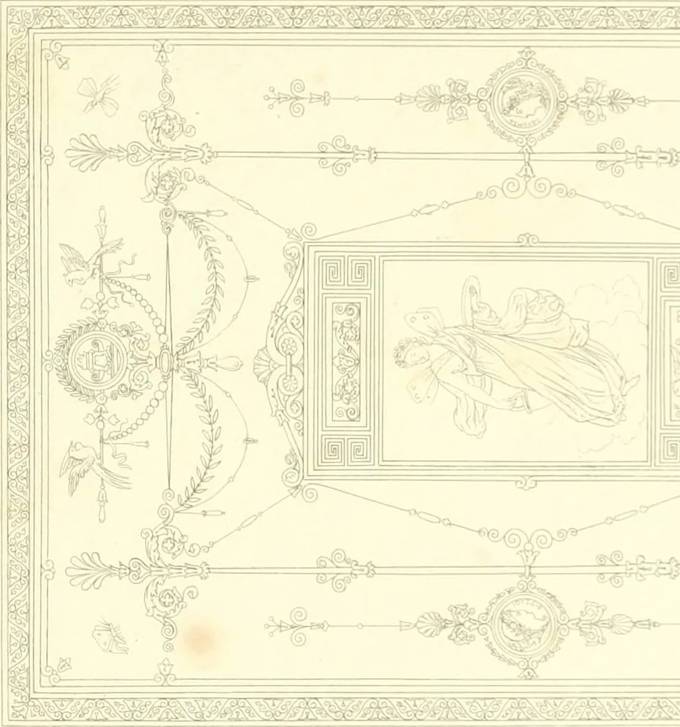 An illustration from A Compilation of splendid ornamental design from foreign works of recent production, 1835, leaf 46