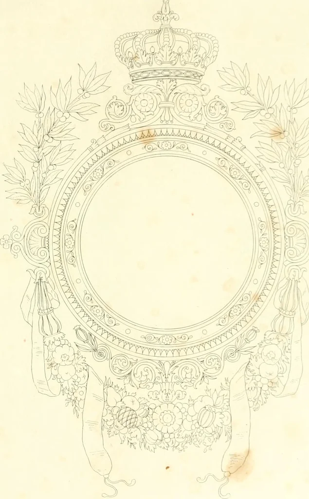 An illustration from A Compilation of splendid ornamental design from foreign works of recent production, 1835, leaf 54