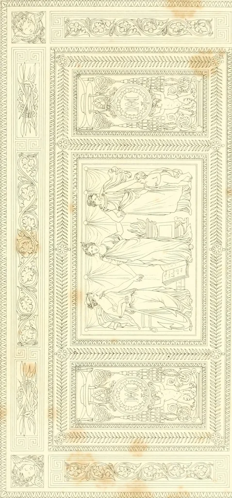 An illustration from A Compilation of splendid ornamental design from foreign works of recent production, 1835, leaf 58