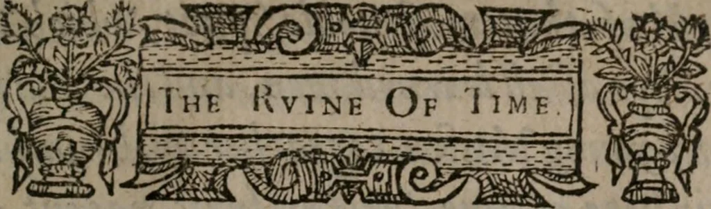 An illustration from Complaints : containing sundrie small poemes of the worlds vanitie. VVhereof the next page maketh mention, 1591, leaf 12