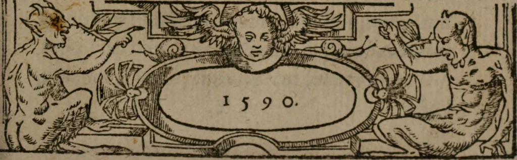 An illustration from Complaints : containing sundrie small poemes of the worlds vanitie. VVhereof the next page maketh mention, 1591, leaf 152
