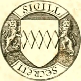 An illustration from A complete body of heraldry : containing, an historical enquiry into the origin of armories, and the rise and progress of heraldry, considered as a science ..., 1780, leaf 212