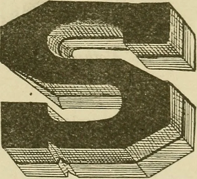 An illustration from The complete carriage and wagon painter : a concise compendium of the art of painting carriages, wagons and sleighs, embracing full directions in all the various branches, including lettering, scrolling, ornamenting, striping, varnishing and coloring, with numerous recipes for mixing colors, 1903, leaf 106