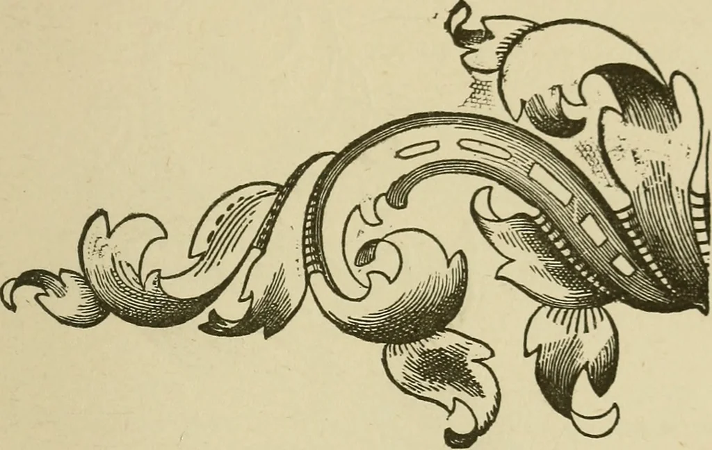 An illustration from The complete carriage and wagon painter : a concise compendium of the art of painting carriages, wagons and sleighs, embracing full directions in all the various branches, including lettering, scrolling, ornamenting, striping, varnishing and coloring, with numerous recipes for mixing colors, 1903, leaf 114