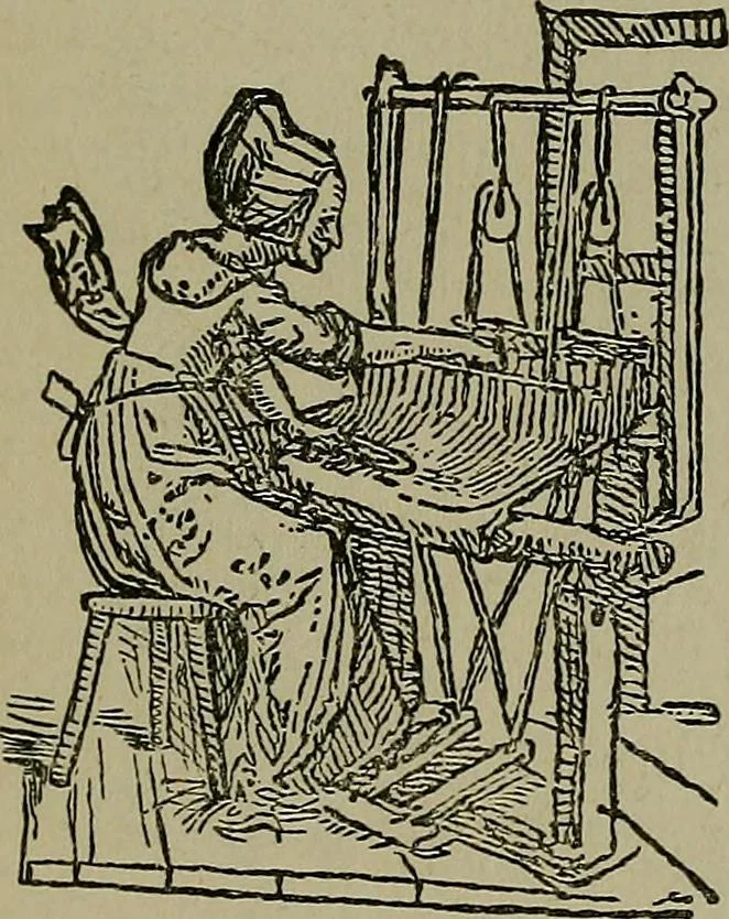 An illustration from A complete dictionary of dry goods and history of silk, linen, wool and other fibrous substances, 1892, leaf 378