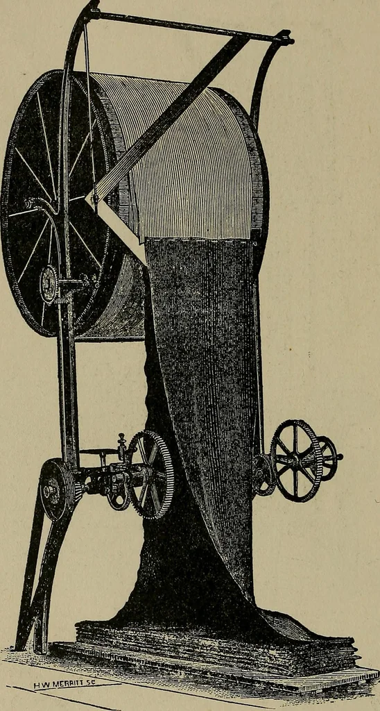 An illustration from A complete dictionary of dry goods and history of silk, linen, wool and other fibrous substances, 1892, leaf 389