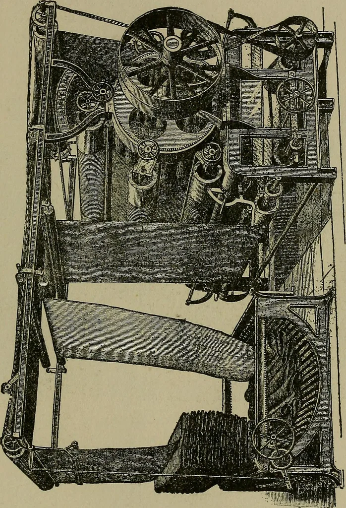 An illustration from A complete dictionary of dry goods and history of silk, linen, wool and other fibrous substances, 1892, leaf 392