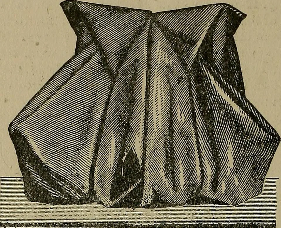 An illustration from A complete dictionary of dry goods and history of silk, linen, wool and other fibrous substances, 1892, leaf 499