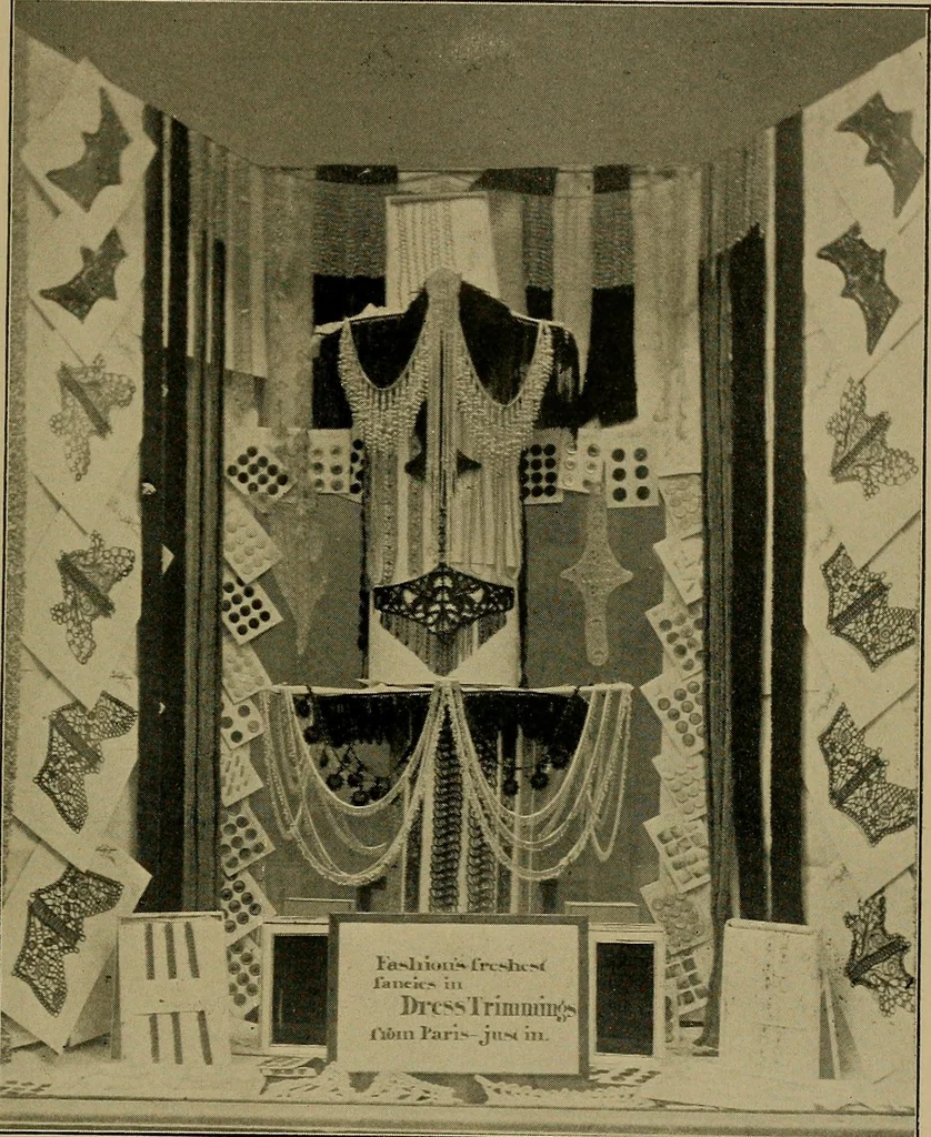 An illustration from A complete dictionary of dry goods and history of silk, linen, wool and other fibrous substances, 1892, leaf 532