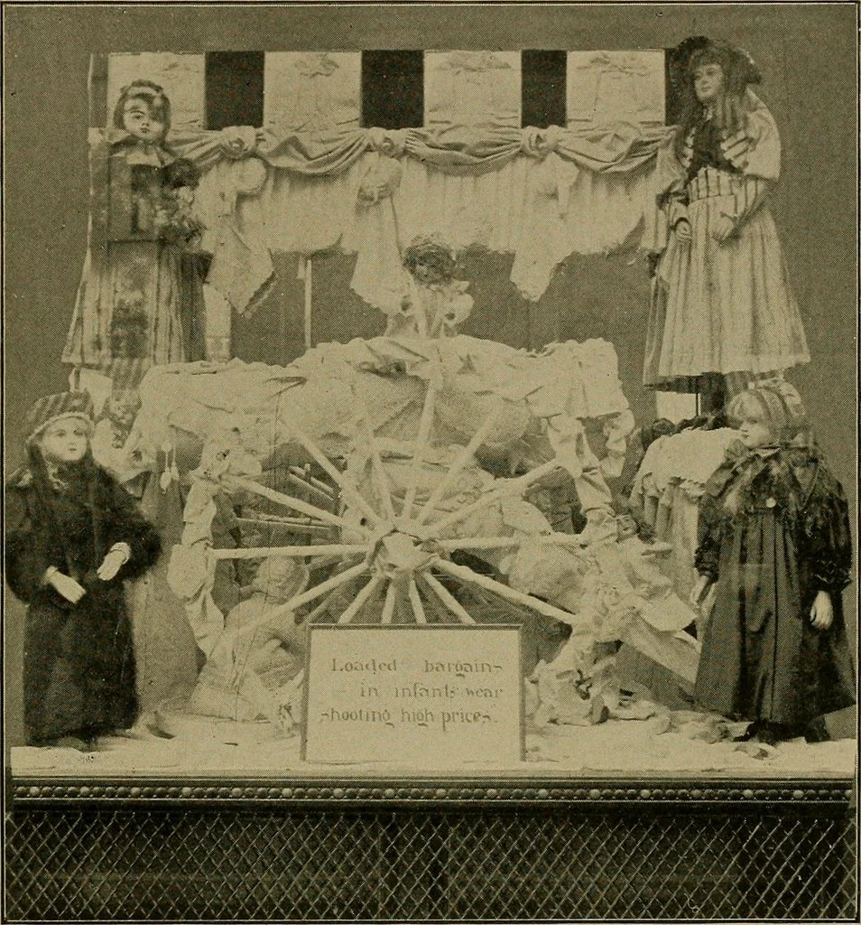 An illustration from A complete dictionary of dry goods and history of silk, linen, wool and other fibrous substances, 1892, leaf 560