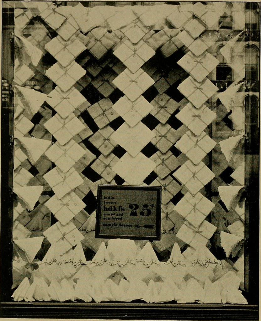 An illustration from A complete dictionary of dry goods and history of silk, linen, wool and other fibrous substances, 1892, leaf 572