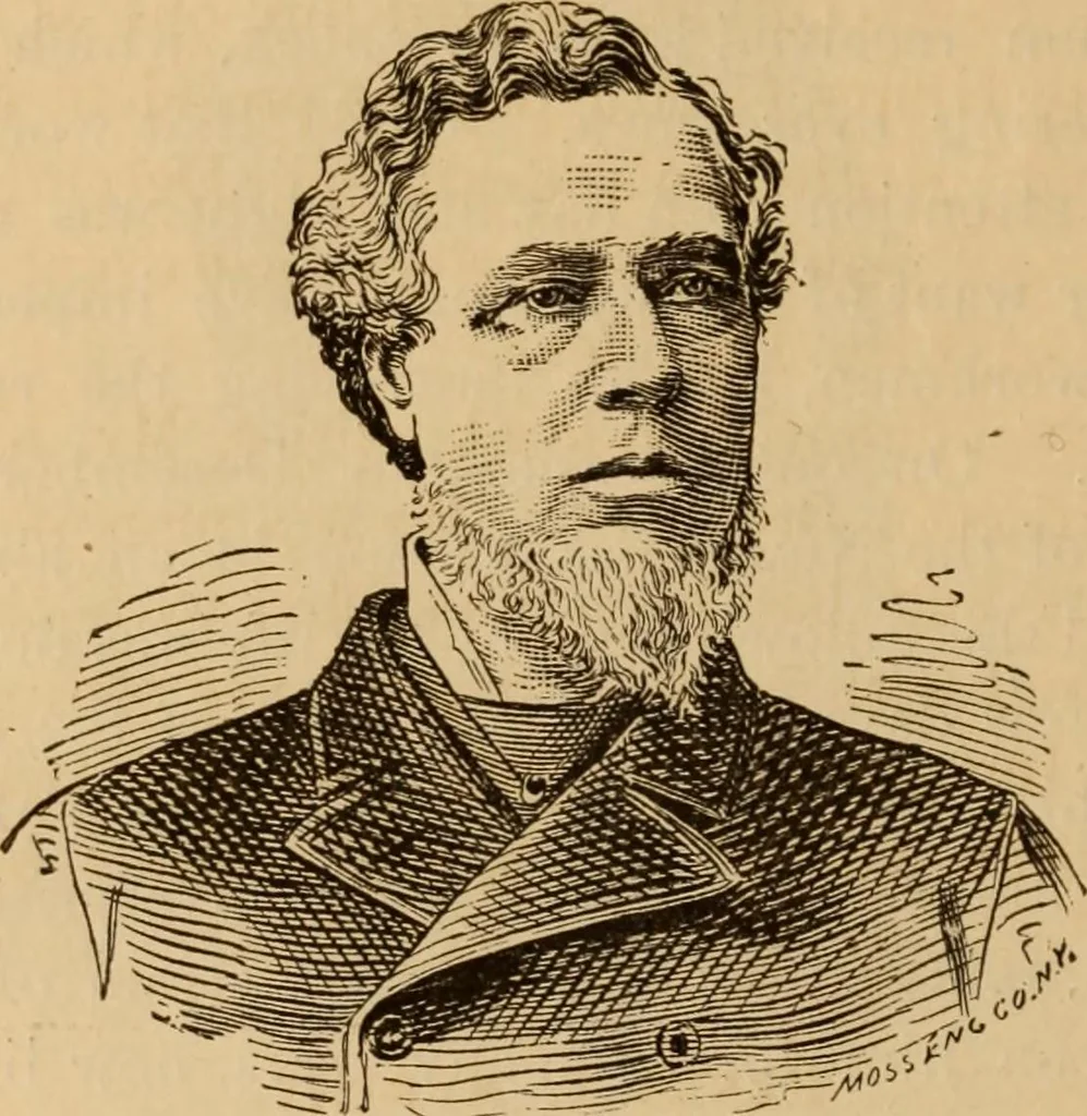 An illustration from A Complete history of the New York and Brooklyn Bridge : from its conception in 1866 to its completion in 1883, 1883, leaf 89