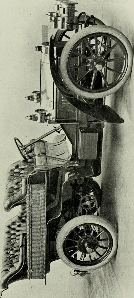 An illustration from The complete motorist, being an account of the evolution and construction of the modern motor-car; with notes on the selection, use, and maintenance of the same; and on the pleasures of travel upon the public roads, 1905, leaf 100