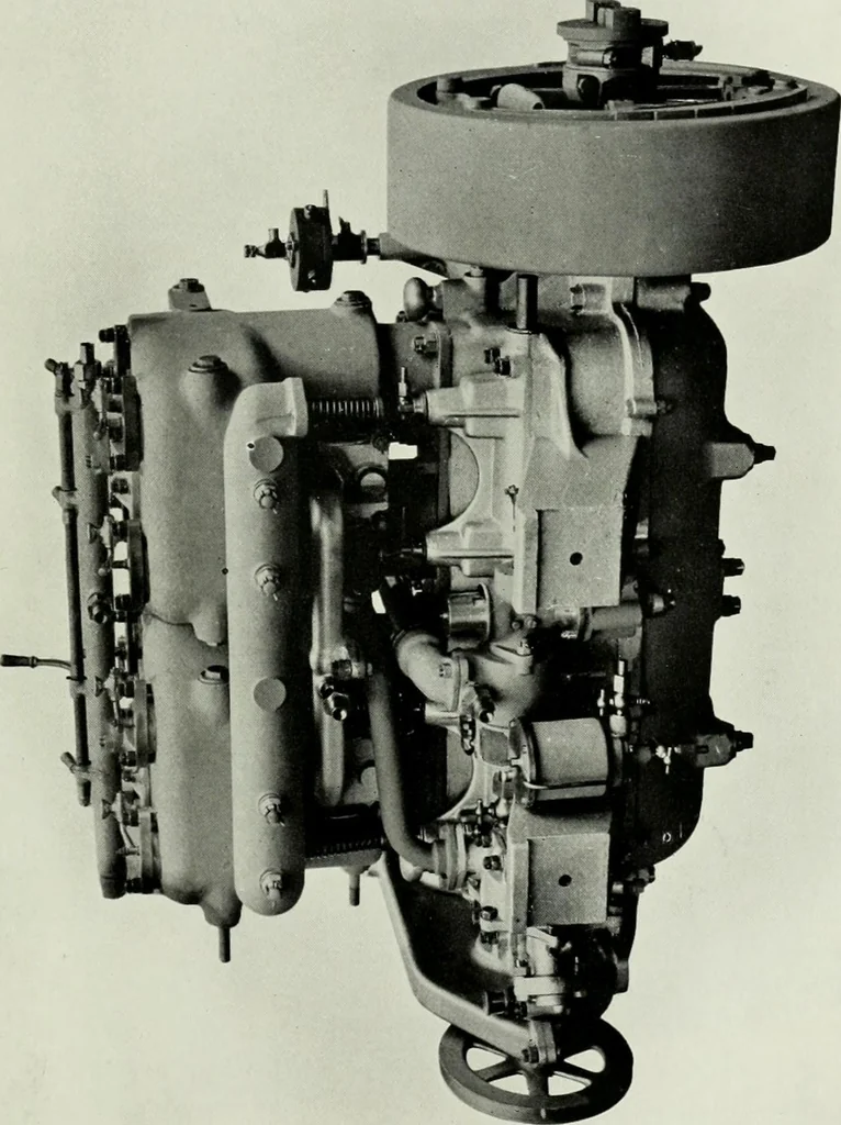 An illustration from The complete motorist, being an account of the evolution and construction of the modern motor-car; with notes on the selection, use, and maintenance of the same; and on the pleasures of travel upon the public roads, 1905, leaf 108