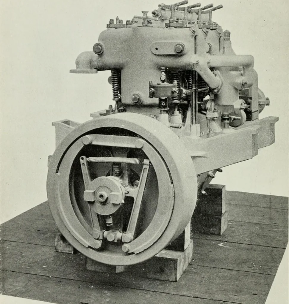 An illustration from The complete motorist, being an account of the evolution and construction of the modern motor-car; with notes on the selection, use, and maintenance of the same; and on the pleasures of travel upon the public roads, 1905, leaf 109