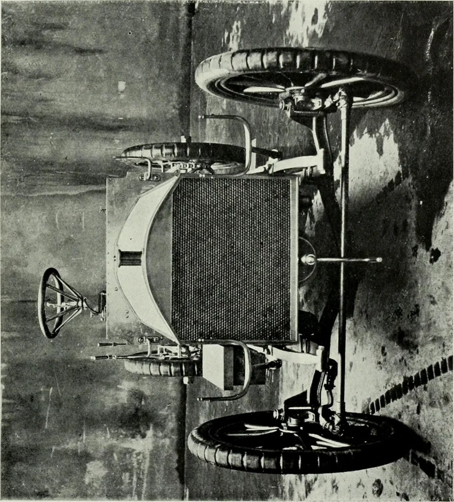 An illustration from The complete motorist, being an account of the evolution and construction of the modern motor-car; with notes on the selection, use, and maintenance of the same; and on the pleasures of travel upon the public roads, 1905, leaf 130