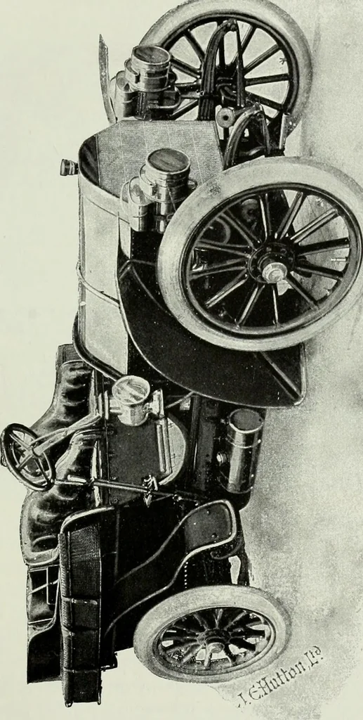 An illustration from The complete motorist, being an account of the evolution and construction of the modern motor-car; with notes on the selection, use, and maintenance of the same; and on the pleasures of travel upon the public roads, 1905, leaf 134