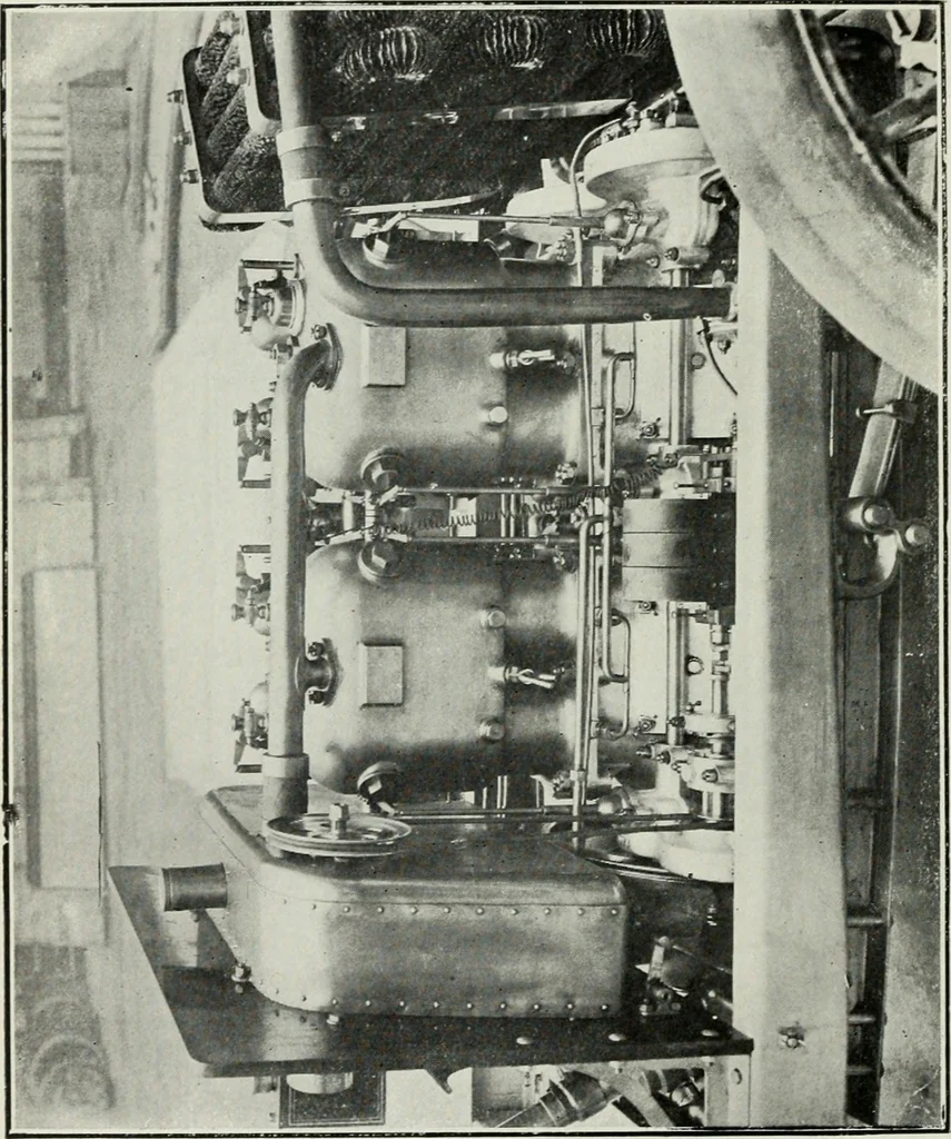 An illustration from The complete motorist, being an account of the evolution and construction of the modern motor-car; with notes on the selection, use, and maintenance of the same; and on the pleasures of travel upon the public roads, 1905, leaf 171