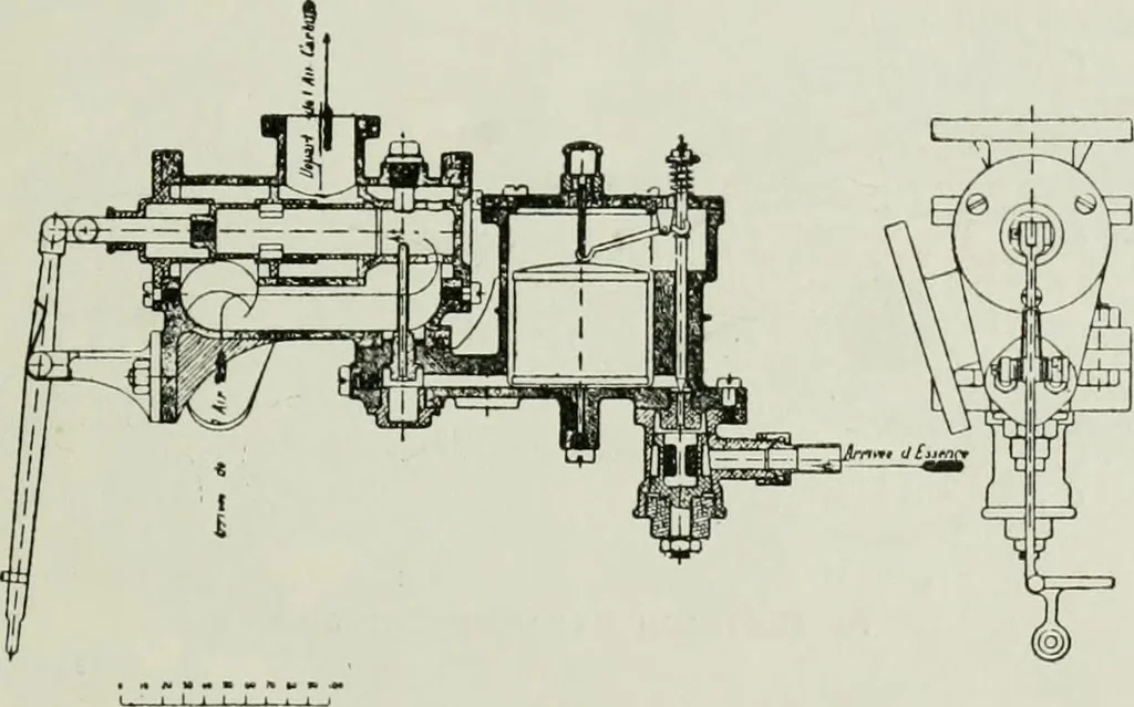 An illustration from The complete motorist, being an account of the evolution and construction of the modern motor-car; with notes on the selection, use, and maintenance of the same; and on the pleasures of travel upon the public roads, 1905, leaf 172