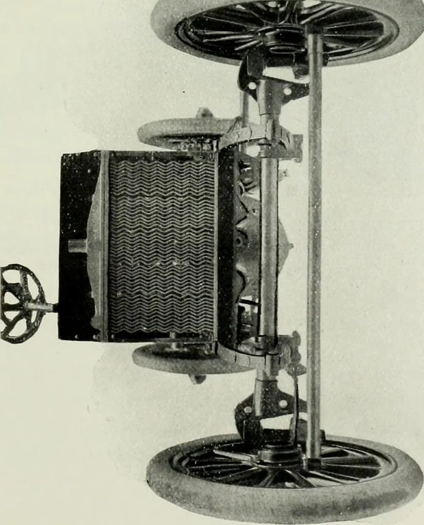 An illustration from The complete motorist, being an account of the evolution and construction of the modern motor-car; with notes on the selection, use, and maintenance of the same; and on the pleasures of travel upon the public roads, 1905, leaf 212