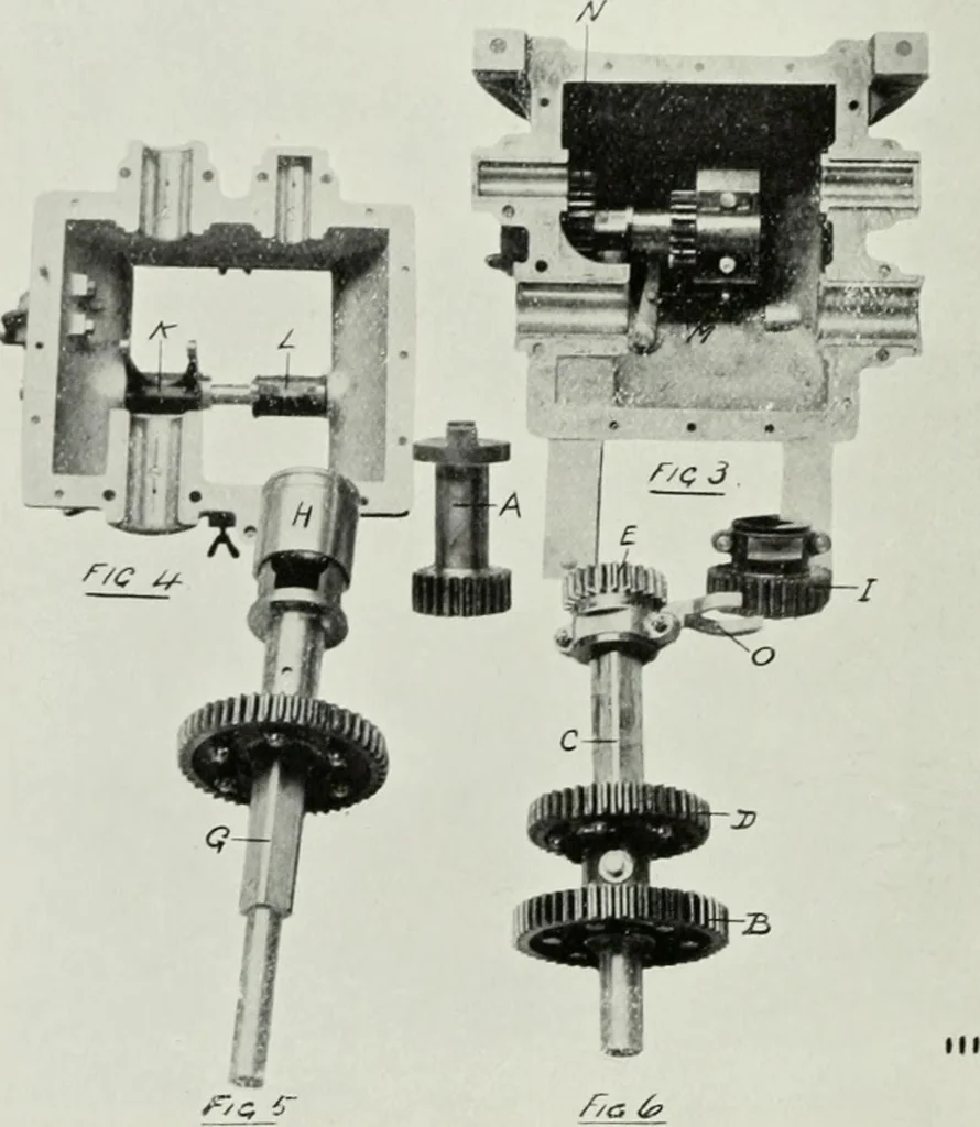An illustration from The complete motorist, being an account of the evolution and construction of the modern motor-car; with notes on the selection, use, and maintenance of the same; and on the pleasures of travel upon the public roads, 1905, leaf 217